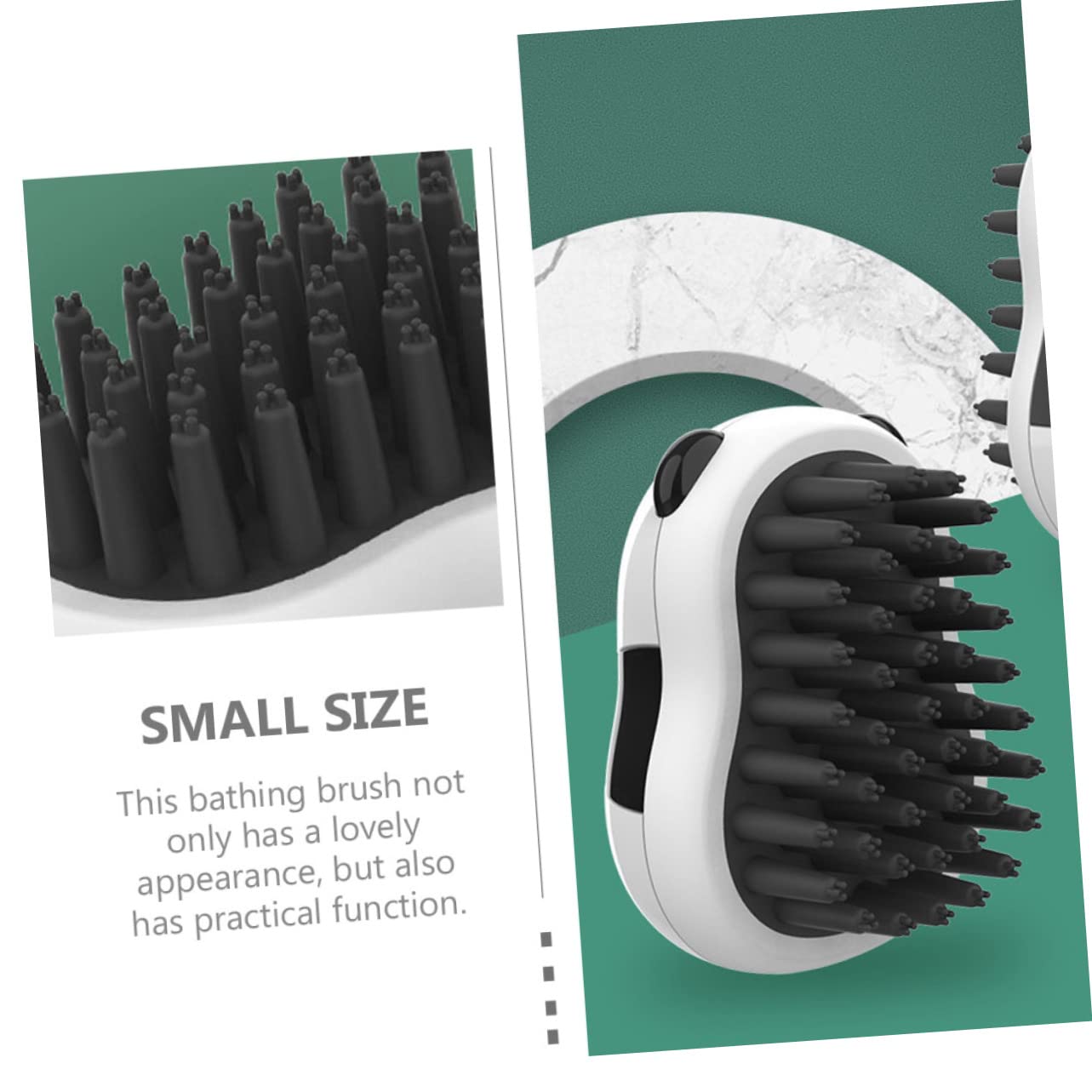 Pet Grooming Bath Glove Hair Removal Brush Tool