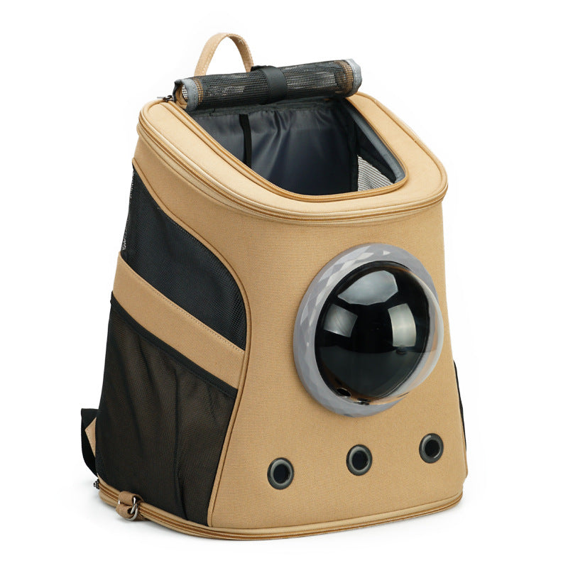 Portable Pet Backpack Carrier For Medium Pets