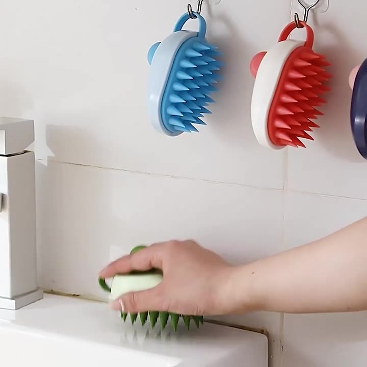 Creative Soft Gel Pet Bath Shampoo Massage Brush