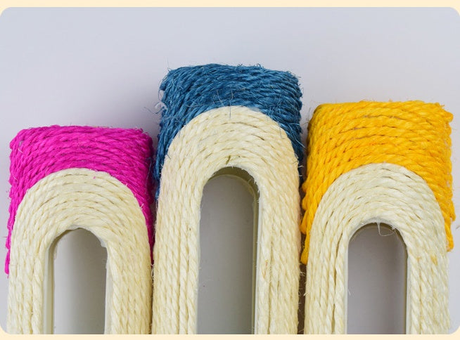 Three Tier Sisal Drum Scratching Pet Toy