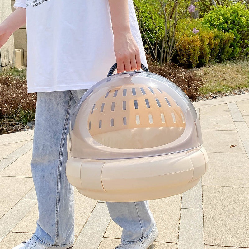 Panoramic Pet Carrier Capsule With Inner Cushion Bag
