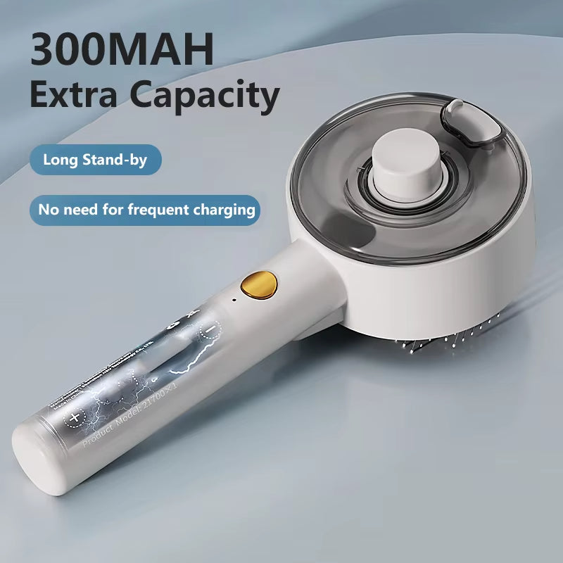 Electric Steam Spray Massage Pet Grooming Brush