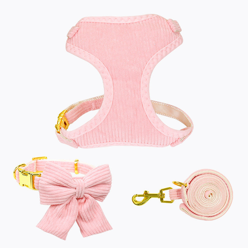 Outdoor Pet Harness And Leash Walking Set
