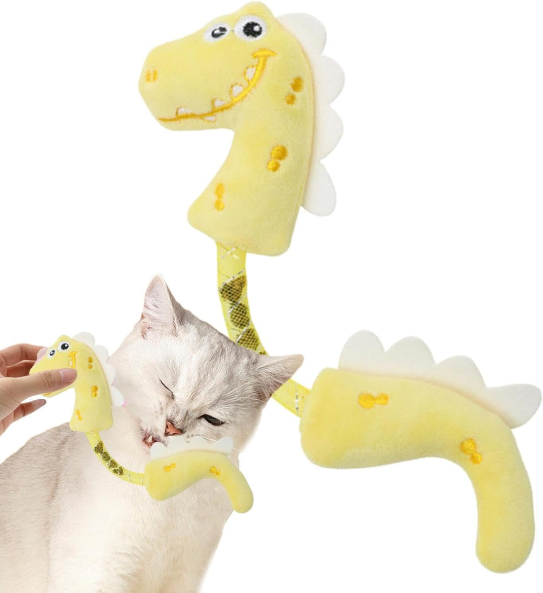 Catnip Rope Chew Spring Kicker Interactive Pet Toy